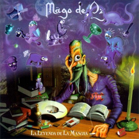 LA LEYENDA DE LA MANCHA - 1998 - Remasterizado en Digibook en 2004 - 3 temas extra en directo